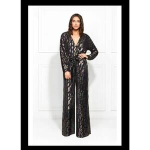 Rachel Zoe Mason Mettalic Rainbow Leopard Fil Coup